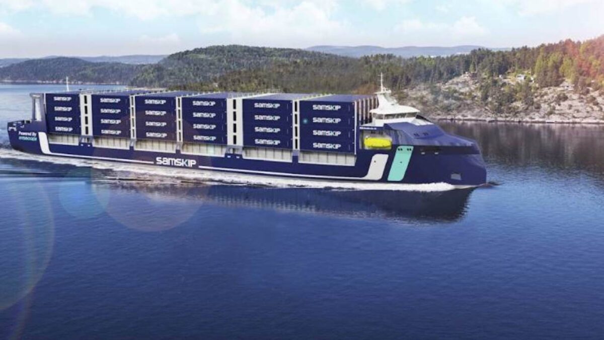 Samskip Group To Unveil World’s First Hydrogen Fueled Container Ships